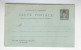 CHINE Bureaux Français - Entier Postal Double Sage 10 C - Non Utilisé - RR663 - Lettres & Documents