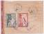 L.V.F. YT N° 2 & 3 Sur Lettre Censurée Avec Cachet Feldpost Du 18 4 1943 - Guerre (timbres De)