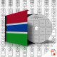 GAMBIA STAMP ALBUM PAGES 1869-2011 (1134 Pages) - Inglés