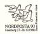 Finland Suomi 1990 Nordposta 90 Hamburg Birds Vogel Oiseaux  Gooses  (special Postmark) - Ganzen