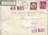 USA-Envelope Circulated In 1967-With A Special Stamp-Pray For Peace And With A Vignette On The Back - 1961-80