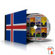 ICELAND STAMP ALBUM PAGES 1873-2011 (159 Color Illustrated Pages) - Inglés