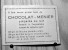 COLLECTION DU CHOCOLAT MENIER N°  101 ECHTERNACH PLACE DU MARCHE SCAN R/V - Menier