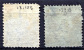 NEW ZEALAND 1874 Wmk NZ Star - Yv.57 (Mi.49, Sc.56) Two Types - Used Stamps