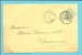 83 Op Kaart Met Firmaperforatie (perfin) " R " Van SOCIETE D'OUGREE-MARIHAYE - 1909-34