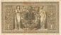 Billete 1000 Mark Reich Aleman 1910.serie N. Banknote - 1.000 Mark