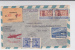 URUGUAY - 1949 - ENVELOPPE Par AVION RECOMMANDEE De MONTEVIDEO Pour LIMBACH (GERMANY US ZONE) - Uruguay