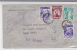 PERU - 1949 - ENVELOPPE COMMERCIALE RECOMMANDEE Par AVION De LIMA Pour PARIS - MINES - Peru