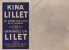 PLAQUE - PUBLICITE SUR CARTON - Vins Blancs KINA LILLET - Plaques En Carton