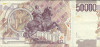 50.000 LIRE  -  GIAN  LORENZO  BERNINI - 2° TIPO - ANNO 1955 - D.M. 27 MAGGIO 1992 - FIRME: FAZIO / SPEZIALI - - 50000 Lire