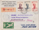 MADAGASCAR - 1951 - ENVELOPPE RECOMMANDEE Par AVION De FORT DAUPHIN Pour MARSEILLE - Storia Postale