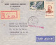 MADAGASCAR - 1957 - ENVELOPPE RECOMMANDEE Par AVION LIGNES NCHP ! De TULEAR Pour MARSEILLE - Lettres & Documents