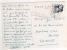 Timbre / CP , Carte , Postcard  De 1998 Pour La France , 2 Scans  ,pli D´angle - Briefe U. Dokumente