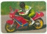 Delcampe - 1989 Pocket Poche Bolsillo Calender Calandrier Calendario  Motorbikes Motorcycles Motos Collection With 11 - Big : 1981-90