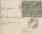 D5- Colonia Eritrea - 5 Cent. Pittorica X 4 Su Lettera Da Adi Ugri 11/10/1916 A Palermo - Eritrea