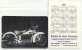 1991 Pocket Poche Bolsillo Calender Calandrier Calendario  Motorbikes Motorcycles Motos  Collection Of  2 - Big : 1991-00