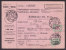 Finland Adresskort Packet Freight Bill Card HELSINKI 1927 To SALO (2 Scans) - Briefe U. Dokumente