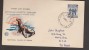 Australian Antarctic Territory 1961 5d Blue FDC All Base Set Of 4 - Covers & Documents