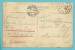 Kaart  Met Stempel NAMUR / NAMEN 5/08/1914 Naar BRUXELLES (Offensief W.O.I), Geschreven " 16° Du Train Au Depot De NANUR - Zona Non Occupata