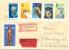 1970 Tierpark Berlin  Mi 1617-20 / Sc 1243-6 / YT 1308-11 Brief/lettre/on Letter [sim] - Storia Postale