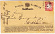 1872 - KLEINER BRUSTSCHILD - MiNr.3 Sur CARTE POSTALE  De DILLENBURG - COTE = 80 EUROS - Covers & Documents