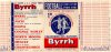 CALENDRIER DEPLIANT DES MATCHES CHAMPIONNAT DE FRANCE FOOTBALL PREMIERE DIVISION 1960 61 OFFERT PAR BYRRH VIN QUINQUINA - Small : 1941-60