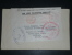 (2615) UK Old Official Cover 1961 Re-use Label - Marcofilie