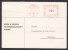 Switzerland Meter Stamp (1761) Eisen & Kohlen-aktiengesellschaft SURSEE 1952 Card REISE-AVIS (2 Scans) - Timbres D'automates