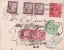 ENV D AUSTRALIE TAXEE LONDRES ET PARIS  1928 - 1859-1959 Covers & Documents
