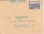 Koumra (petit Bureau) > Transit > Fort Archambault Tchad Afrique Colonie Lettre Avion > Marseille Marcophilie - Brieven En Documenten