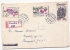 COVER - Traveled - 1954th - Cartas & Documentos