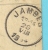 Kaart (NAMUR / LA GARE) Met Stempel JAMBES Op 20/08/1914 (Offensief W.O.I) - Niet-bezet Gebied