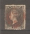 ST VINCENT - VICTORIA 1d BLACK USED (RED CANCEL, SOME FAULTS) - St.Vincent (...-1979)