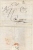 Austria 1814 Lettera Da Milano Per Reggio Emilia (periodo Transitorio Precedente Al Lombardo Veneto) Con Testo - ...-1850 Préphilatélie