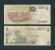 Lotto Di N. 2  Banconote  Da  5   E  Da  10   PESOS   ARGENTINA   -  Anni 1993  E 2002. - Argentine
