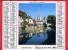 CALENDRIER 1984 LOCHES INDRE ET LOIR CAHORS LOT ALMANACH PTT IMPRIMEUR OLLER - Grand Format : 1981-90