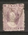 NATAL - 1863 VICTORIA 6d LILAC USED (ROUGH PERF 12.5)   SG 23 - Natal (1857-1909)