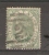NATAL - 1870 VICTORIA 1s (1/-) GREEN O/P "POSTAGE" (CURVE IN GREEN) USED (CANCEL 2)   SG 59 - Natal (1857-1909)