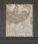 NATAL - 1874/ VICTORIA 3d GREY-BLUE USED (W/M CROWN CC) - Natal (1857-1909)