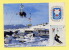 Flamme Postale X Jeux Olympiques D'Hiver  GRENOBLE 1968 Sur Carte Postale - Hiver 1968: Grenoble