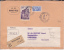 MONACO - 1955 - ENVELOPPE RECOMMANDEE De MONTE CARLO Pour DOMPIERRE - Postmarks