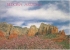 CPM USA Arizona Sedona / Sandstone Cliffs In Spring, Pink Blossoms / Falaises Fleurs Printemps - Sedona