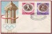 Poland 1956 - Melbourne Olympics 3 FDC, Mi 984-989 - Sommer 1956: Melbourne