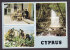 Cyprus PPC Messopotamos Falls Villagers At Panayia, Pahpos & Grape Harvesting LARNACA 1984 (2 Scans) - Chypre