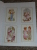 Lot D'images Autocollantes Collées Dans Un Cahier, Autocollant Figurines PANINI Sarah Kay 1980 - Edizione Italiana