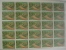 Zaïre 1990 COB 1414/1417** Demi Feuille De 25 Timbres - 4x25 - Nuovi