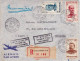 MADAGASCAR - 1951 - ENVELOPPE Par AVION RECOMMANDEE De TANANARIVE Pour GRENOBLE - SEMAINE DE L'ARBRE - Covers & Documents