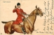 TUCK Raphaël - OUR HUNT - Sporting Série 1370 - The Master : Hold Hard - A Cheval - 2 Scans - Tuck, Raphael