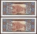 LAOS LOT 2x  500 KIP  1988 # DQ 1752778+79  P# 31 - Laos