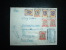 LETTRE PAR AVION POUR ALLEMAGNE ZONE RUSSE TARIF 33 F  OBL. 18-5-1948 SIDI BEL ABBES ORAN - Brieven En Documenten